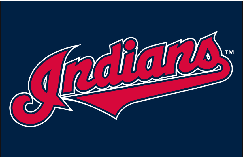 Cleveland Indians 1994-2001 Jersey Logo fabric transfer version 2